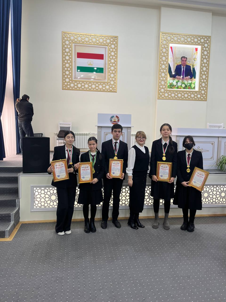 Торжественное вручение дипломов I степени! 🎉